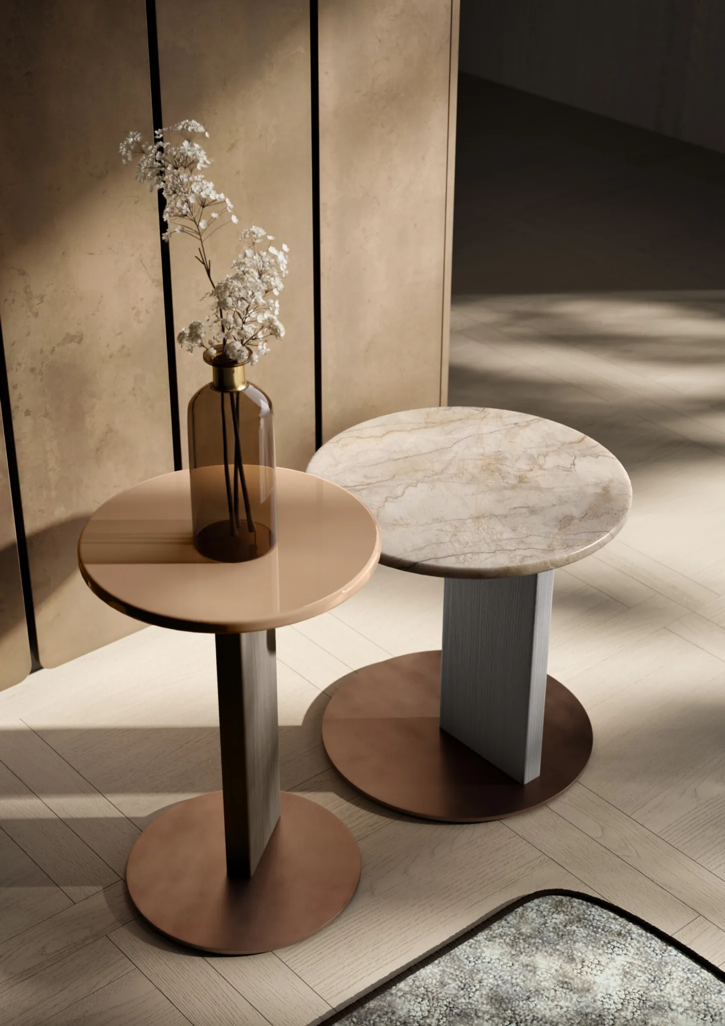 Meroni & Colzani Bormio, coffee table
