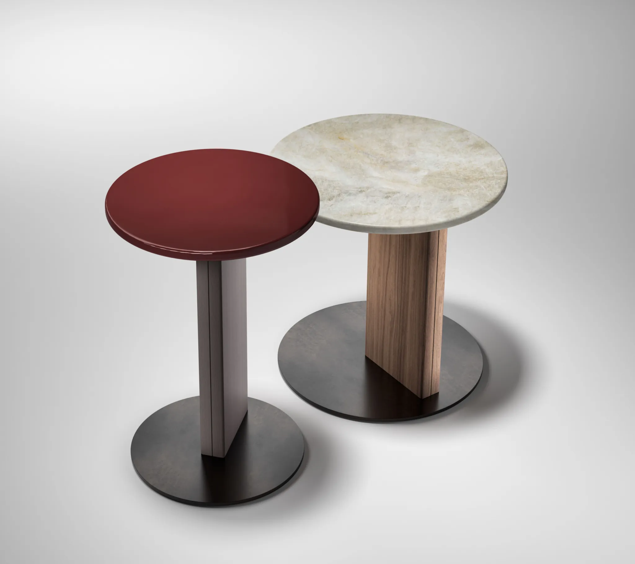 Meroni & Colzani Bormio, a second view of the coffee table