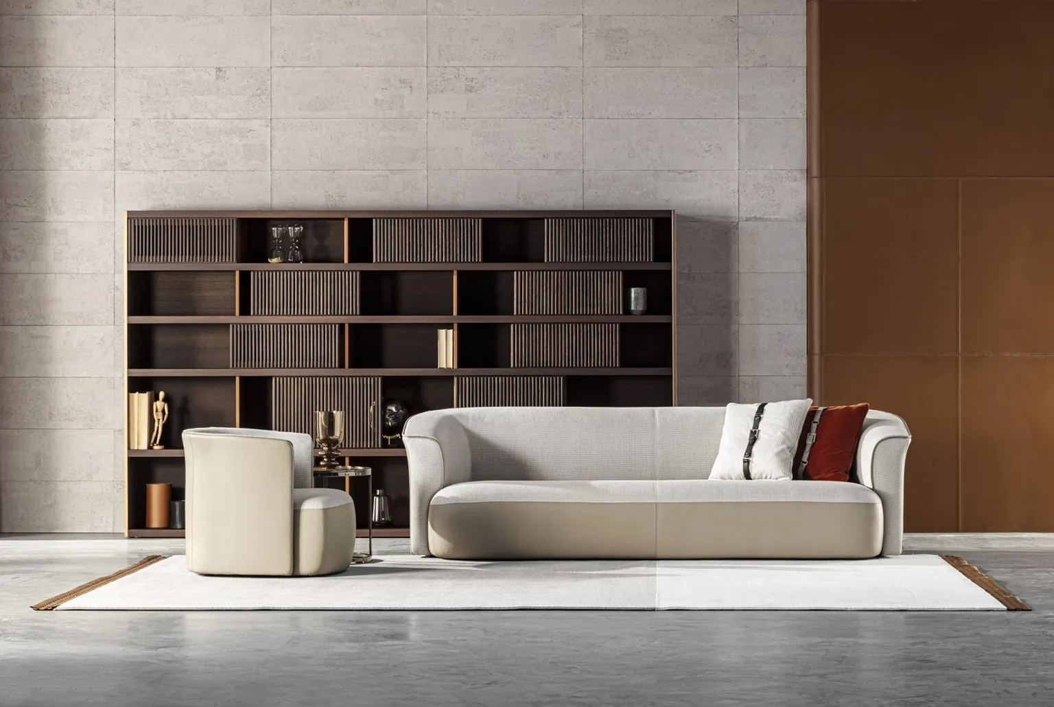 Meroni & Colzani Cernobbio, sofa