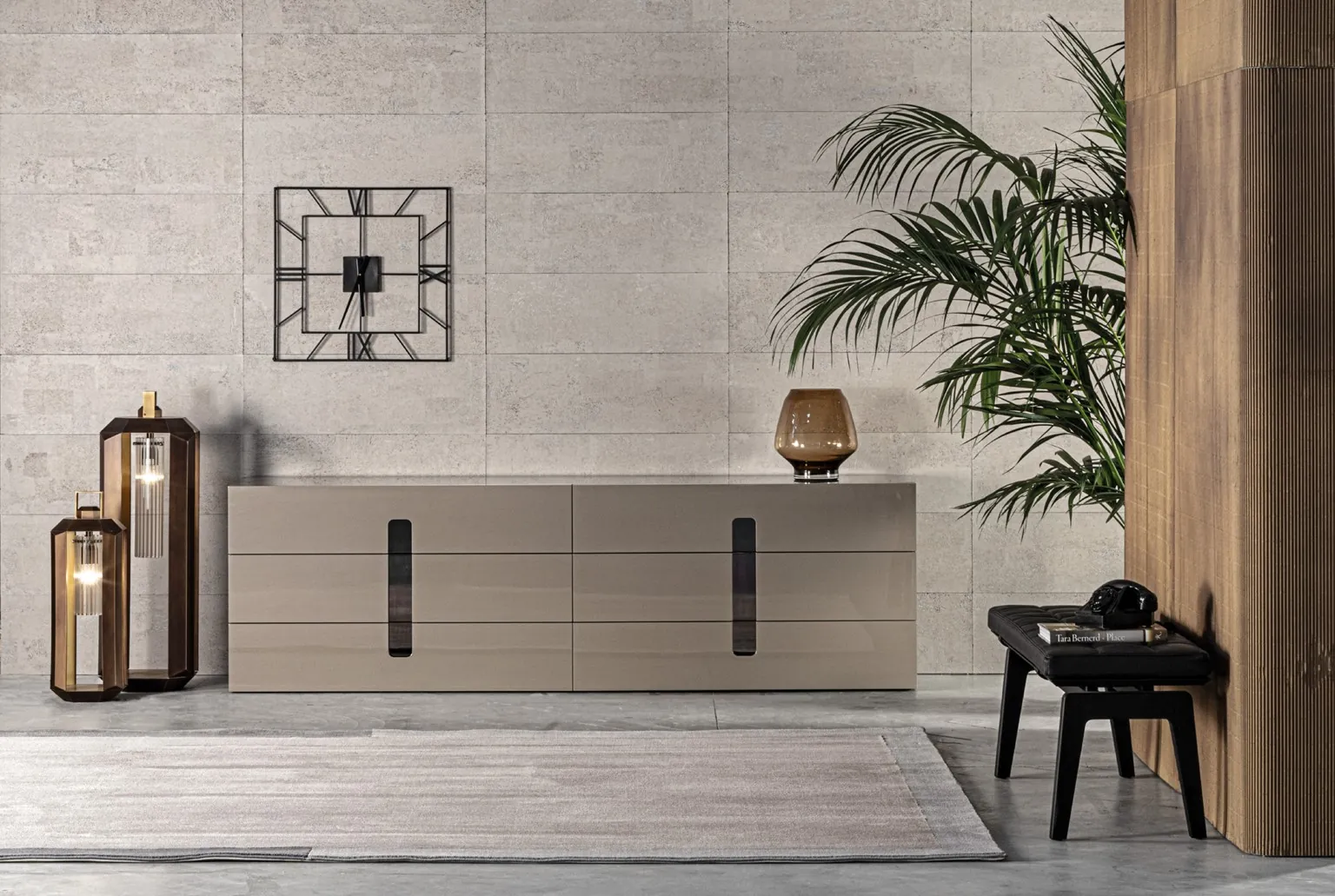Meroni & Colzani Cicerone, night table, sideboard