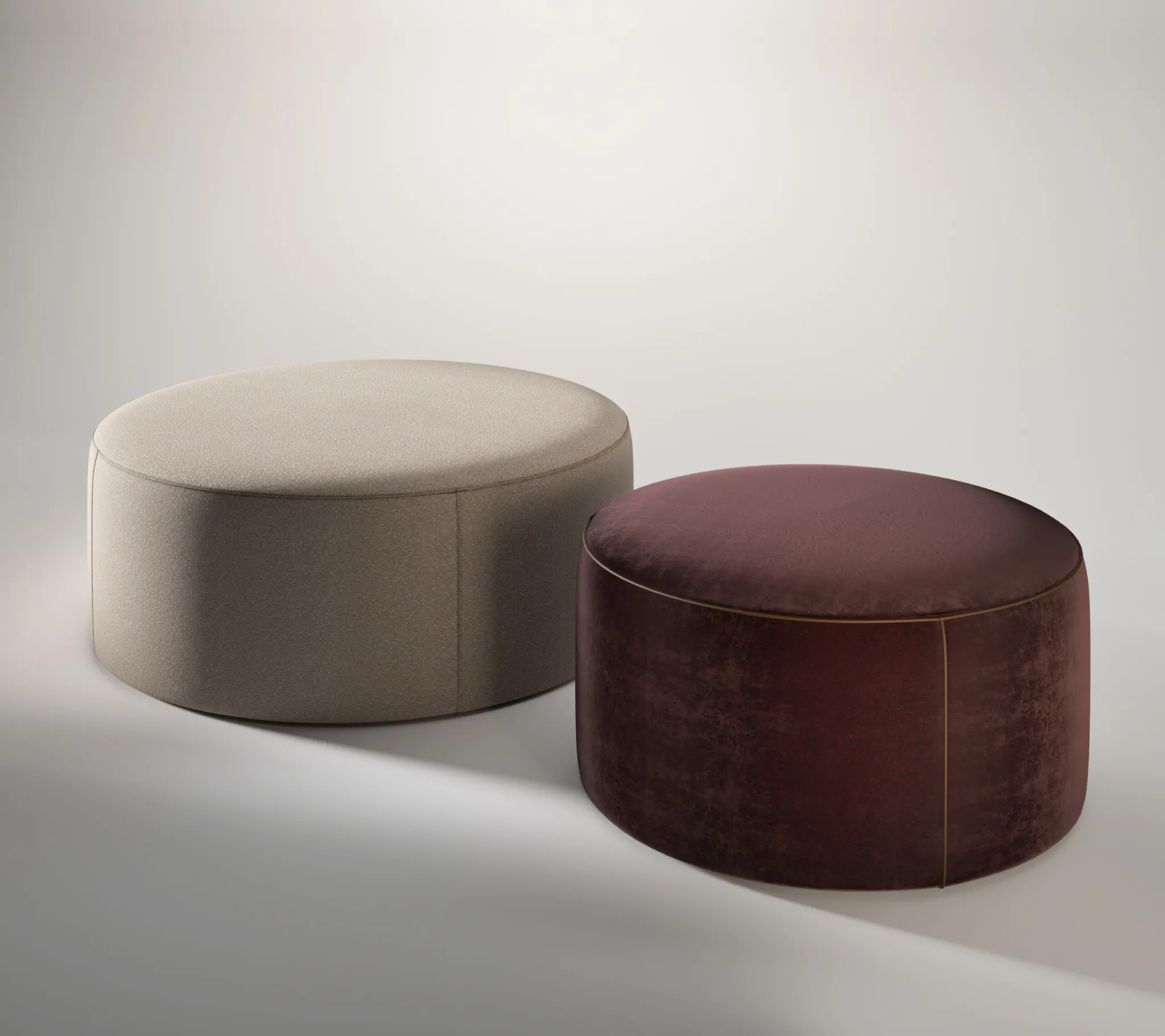 Meroni & Colzani Corsocomo, a second view of the armchair