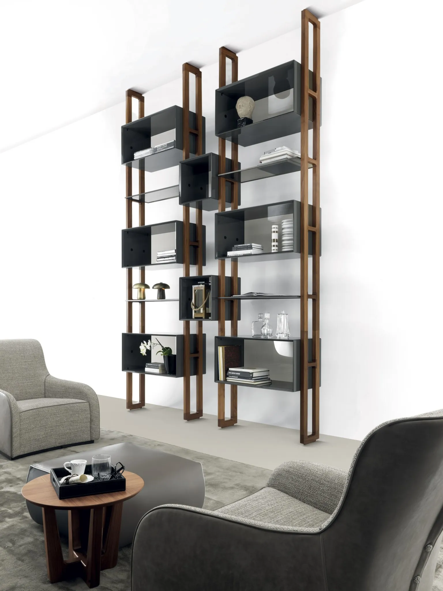 Meroni & Colzani Machiavelli, bookcase