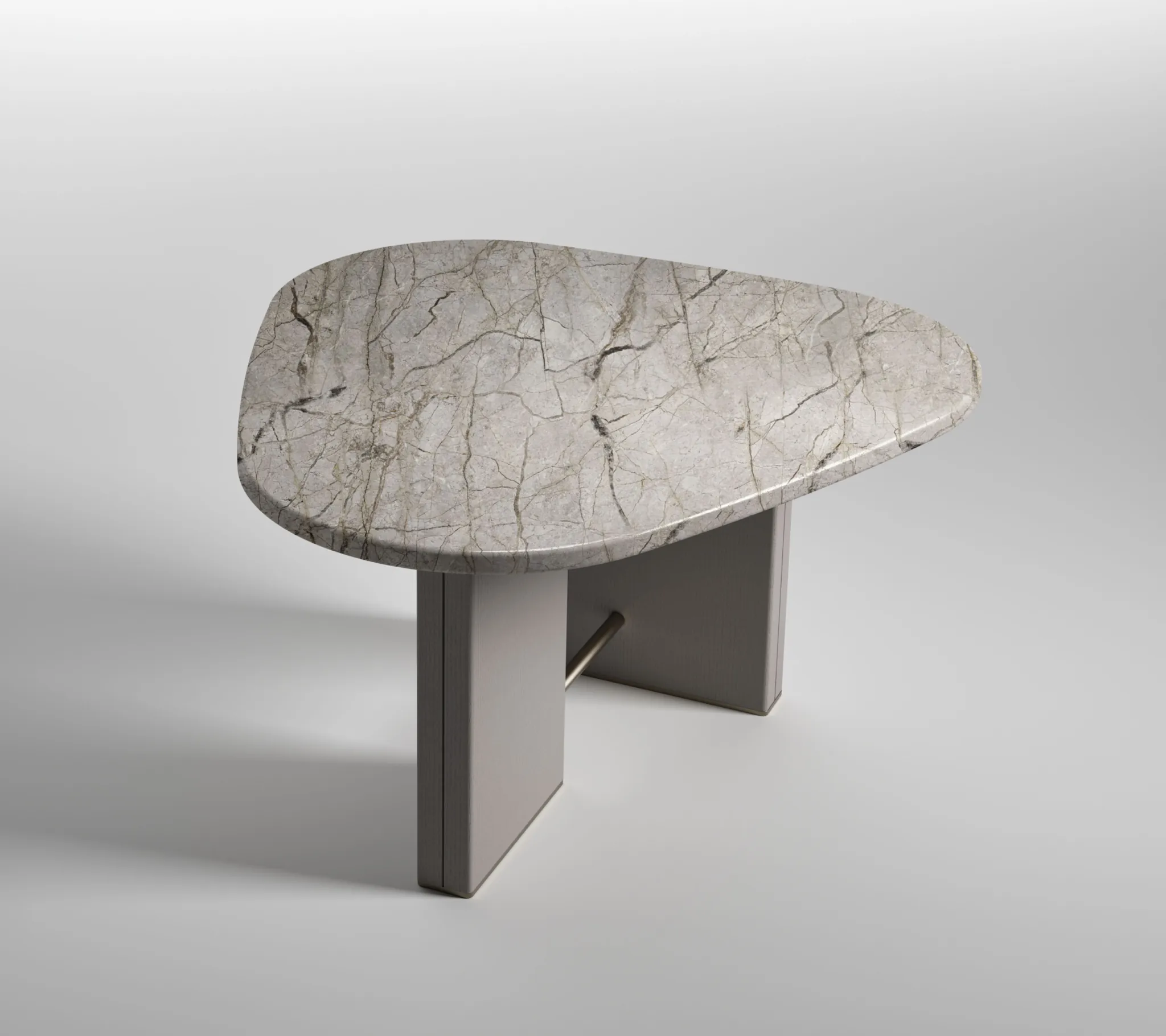Meroni & Colzani Molveno, a second view of the coffee table