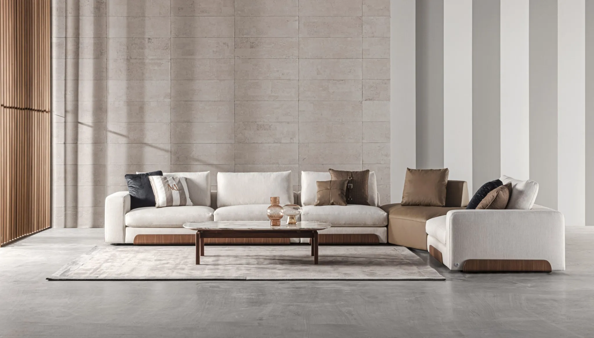 Meroni & Colzani Portocervo, sofa