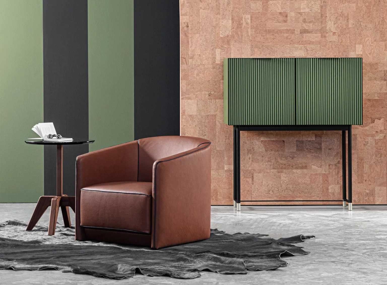 Meroni & Colzani Trevi, armchair